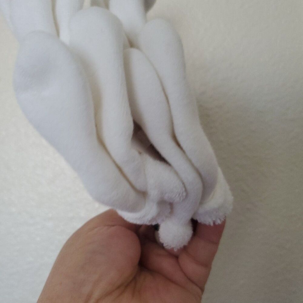Gerber Baby White Socks Boys & Girls Plush 6 Pack Size 3-6 Months Organic Cotton - Picture 10 of 11